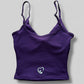 Plum Active V Neck Top