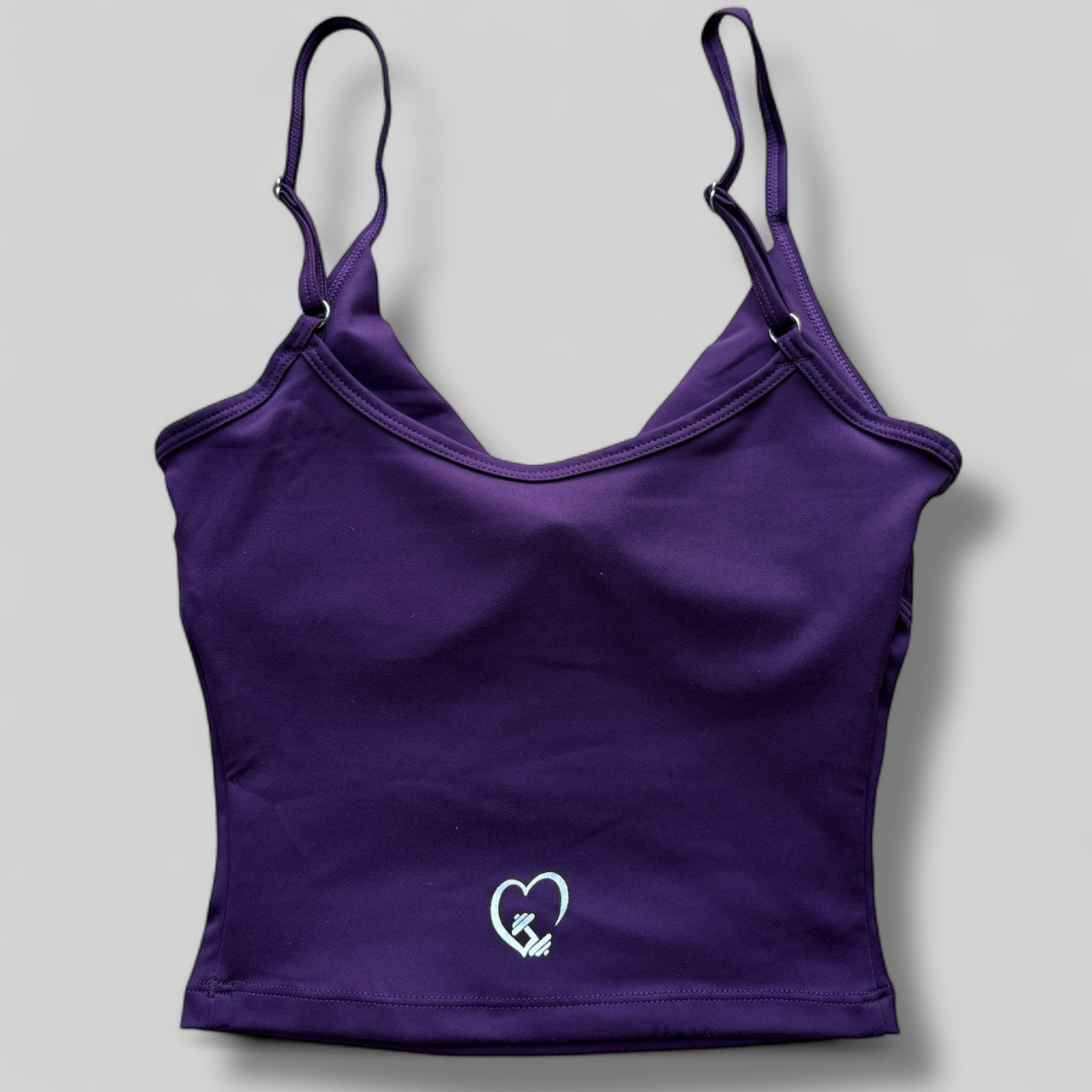 Plum Active V Neck Top