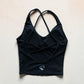 Black Cross back Bra
