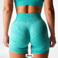 Turquoise Electric Seamless Shorts