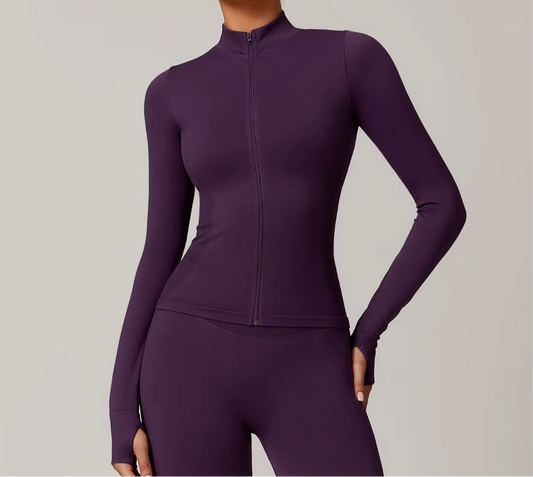 Plum Seamless Jacket
