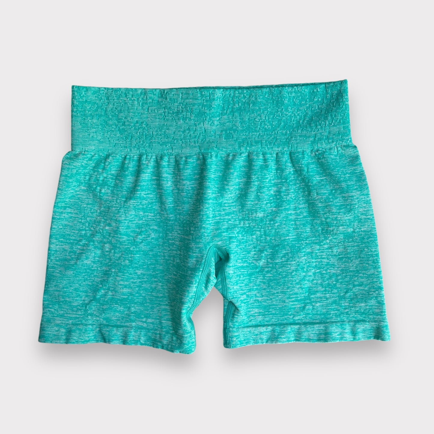 Turquoise Electric Seamless Shorts