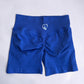 Royal Blue Scrunch Shorts