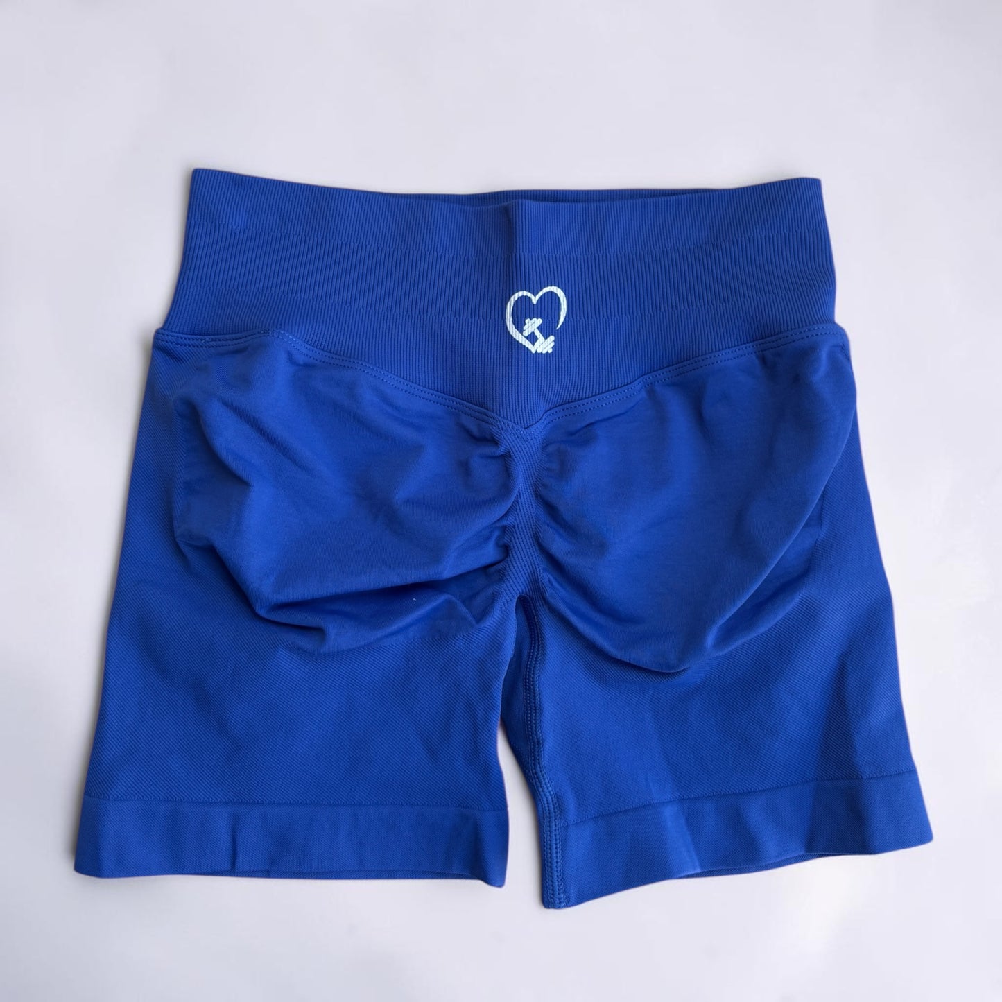 Royal Blue Scrunch Shorts