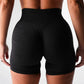 Black Electric Seamless Shorts