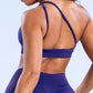 Magenta Purple One Shoulder Bra
