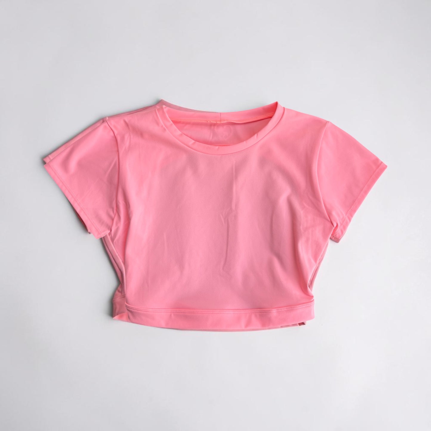 Open Back Pink Top