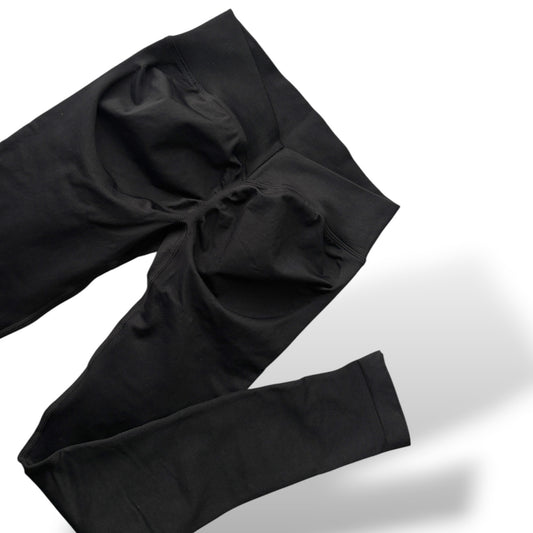 Black Scrunch Leggings